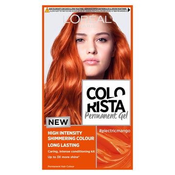 Paris Colorista Permanent Gel Hair Dye 7.46 Electric Mango